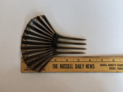 Art Deco Celluloid Hair Comb | 5"