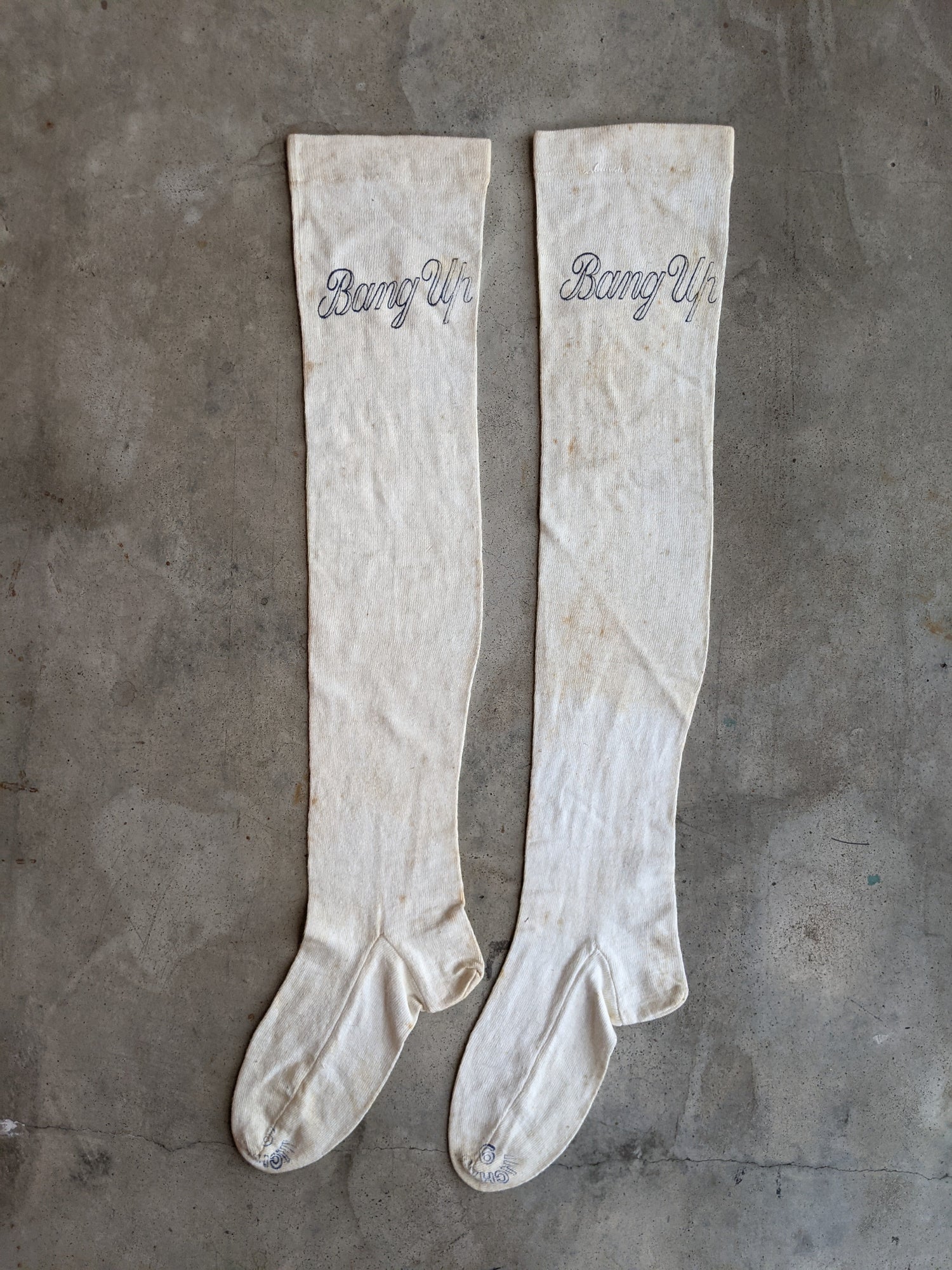 Late 19th-Early 20th c. Bang Up Stockings