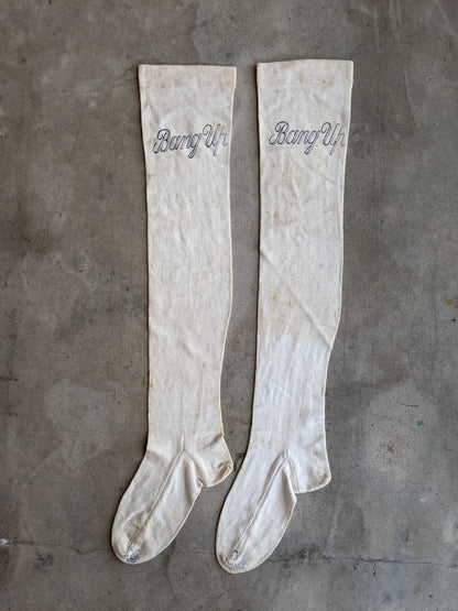 Late 19th-Early 20th c. Bang Up Stockings