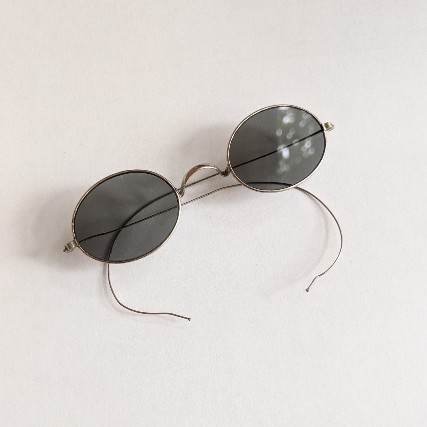 1890s-1900s Tinted Eyeglasses with Case