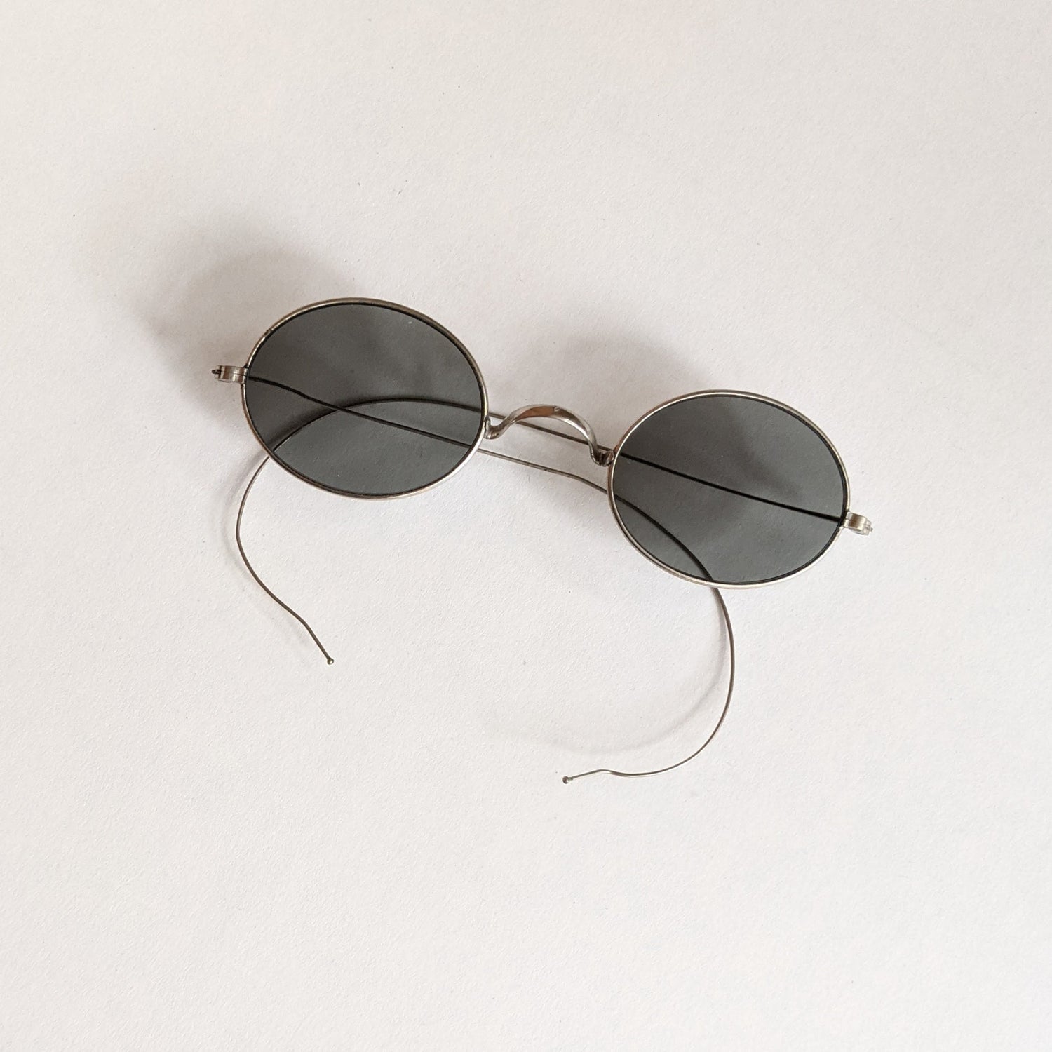 1890s-1900s Tinted Eyeglasses with Case