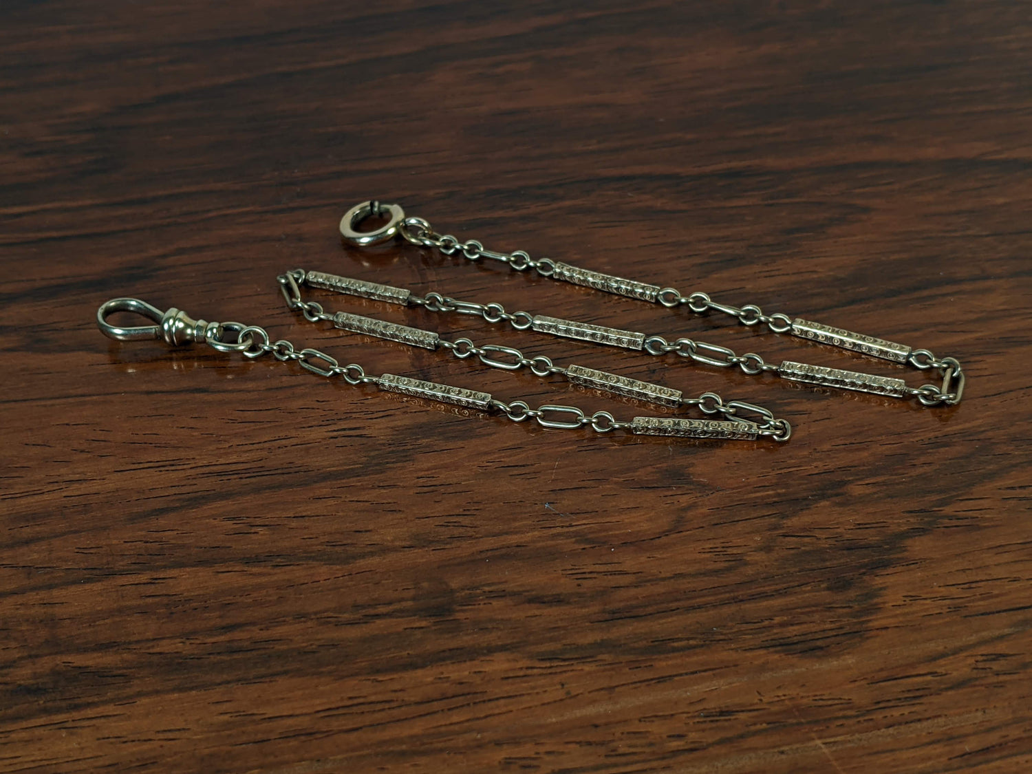 c. 1900s-1910s 14k Gold Watch Chain | 13 1/8"