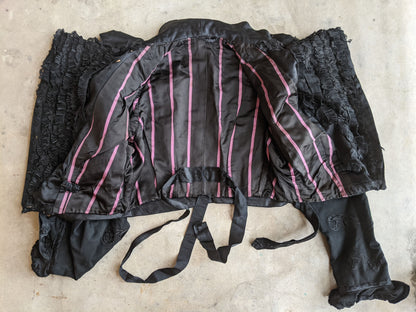 Early 1900s Wool + Silk Bodice or Jacket | Study + Display