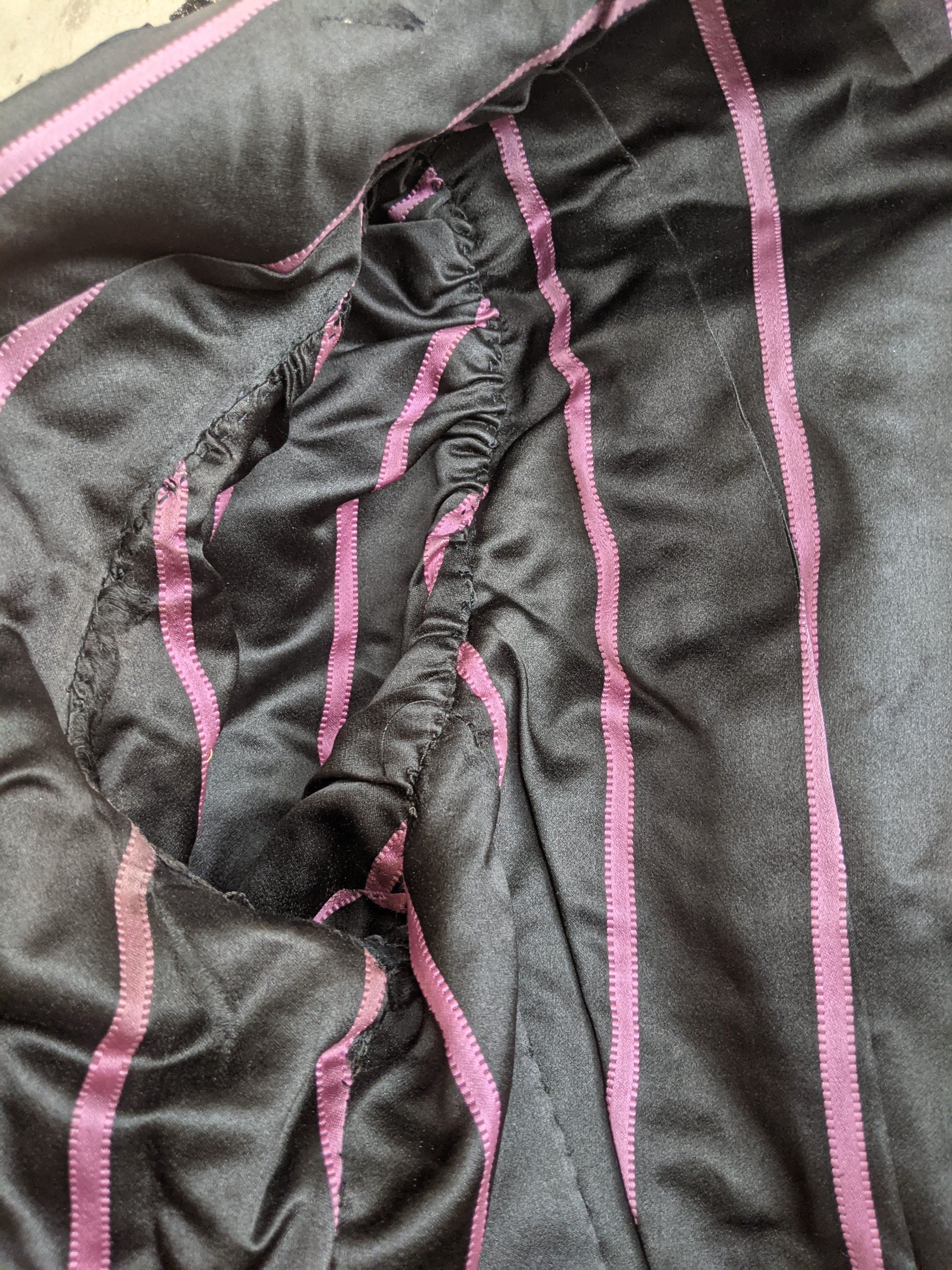 Early 1900s Wool + Silk Bodice or Jacket | Study + Display