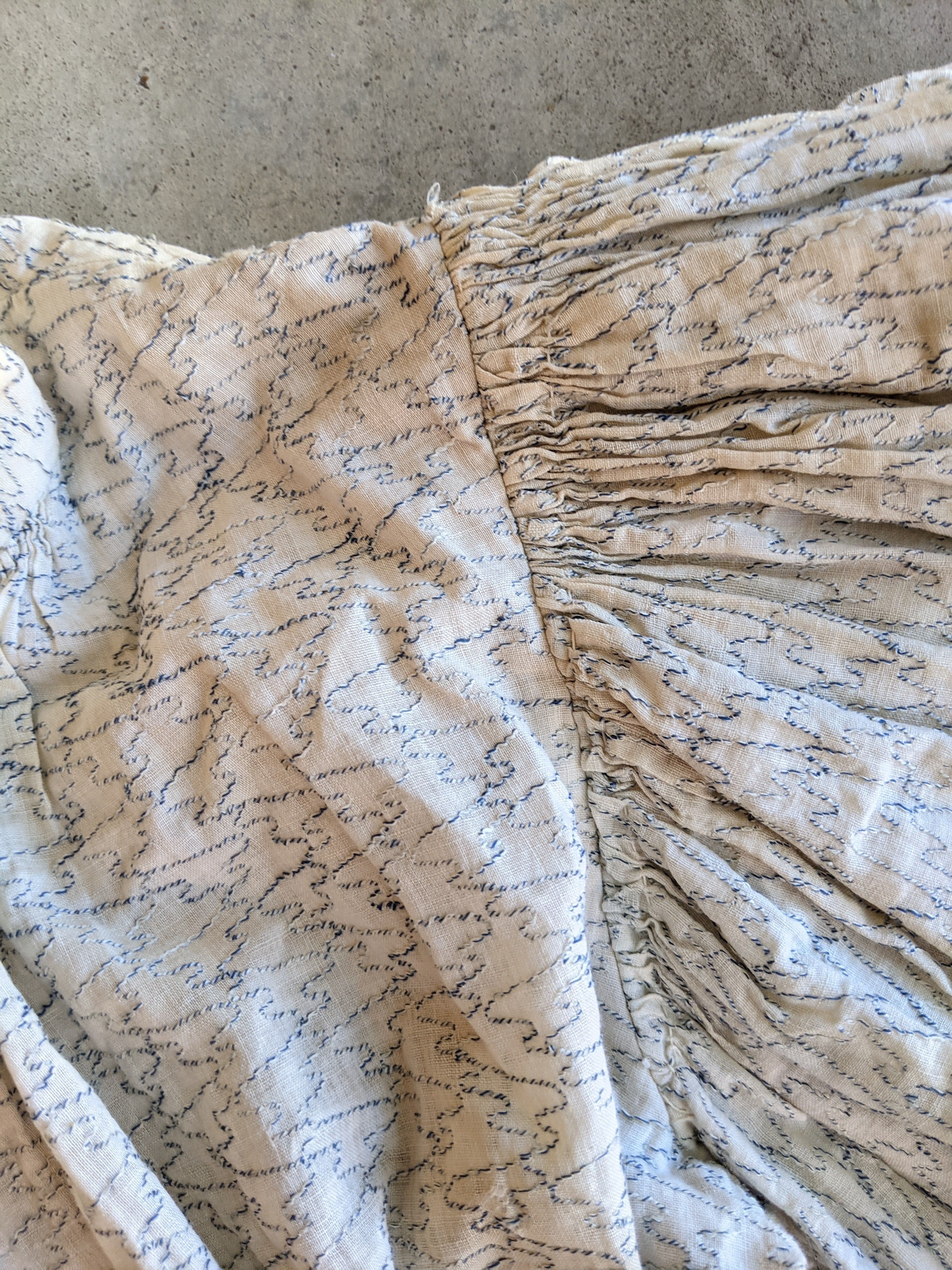 1890s Cotton Bodice | Study + Display