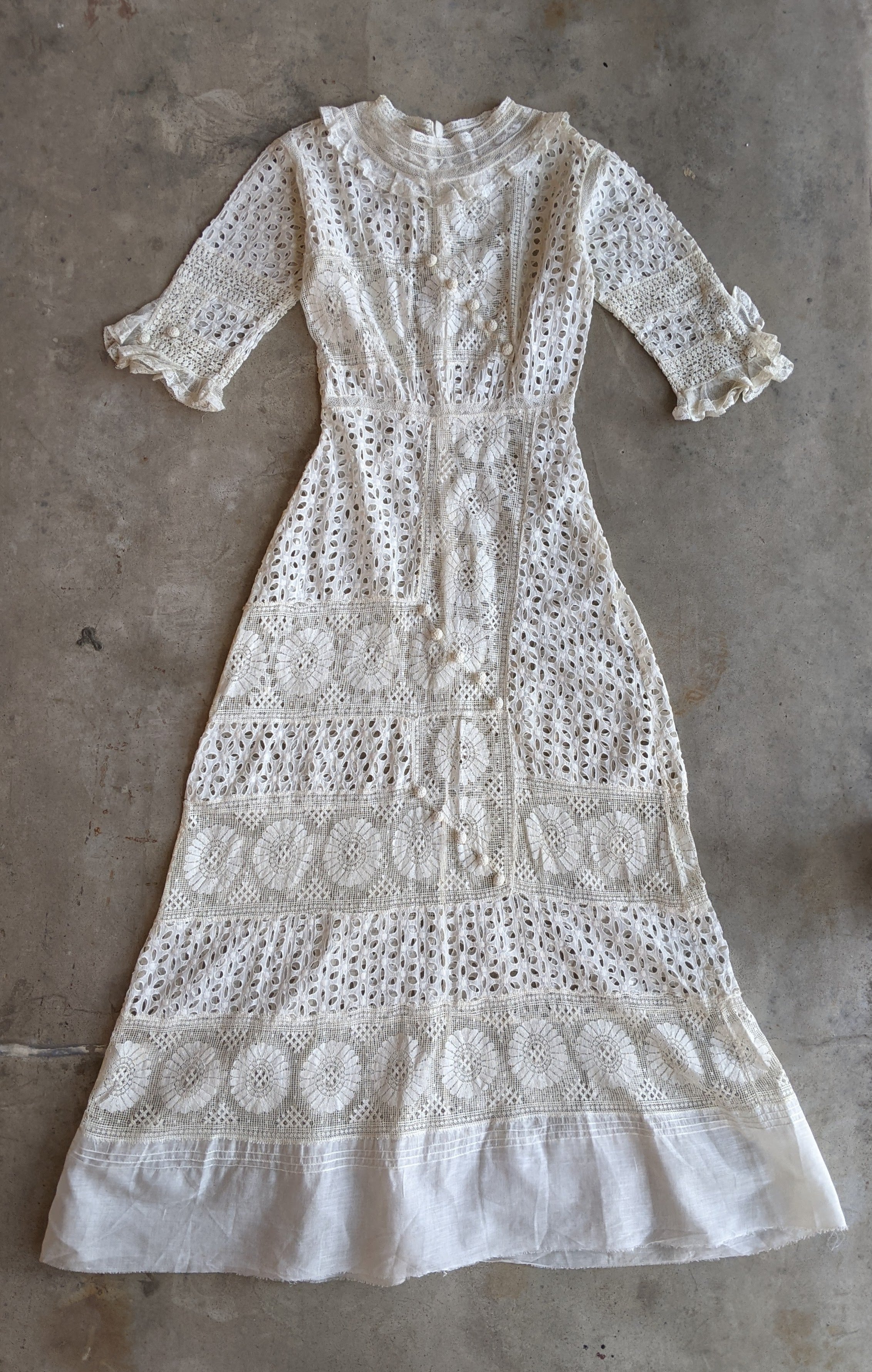 c. 1911-1912 Cotton Lingerie Dress
