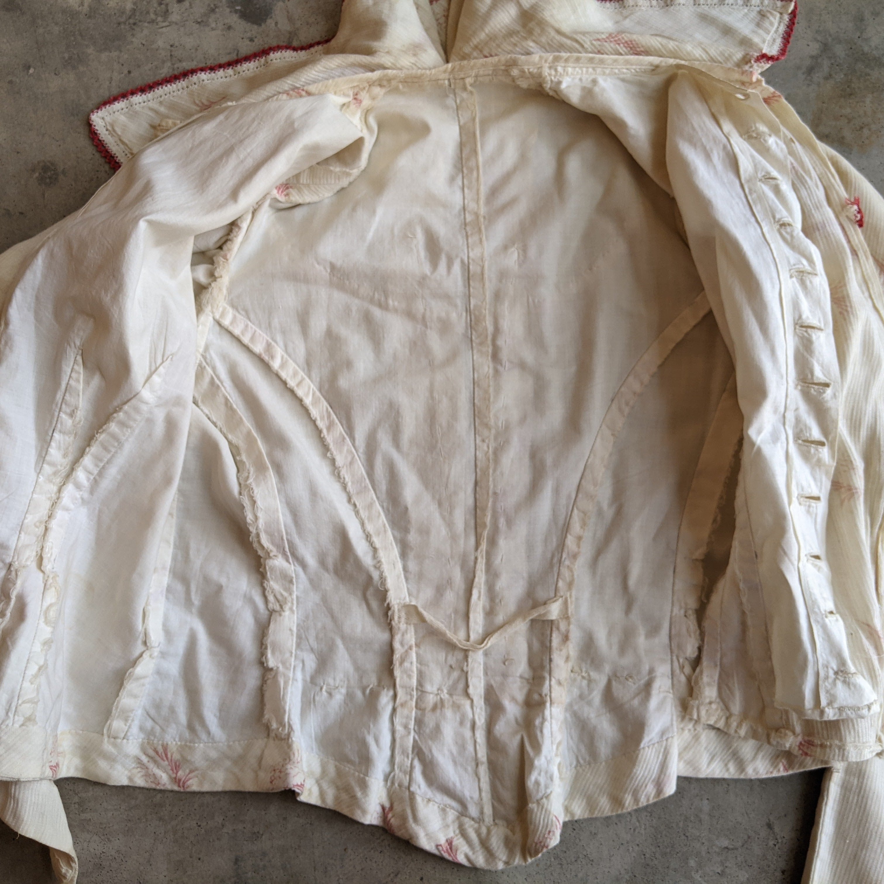 Turn of the Century Cotton Printed Dress