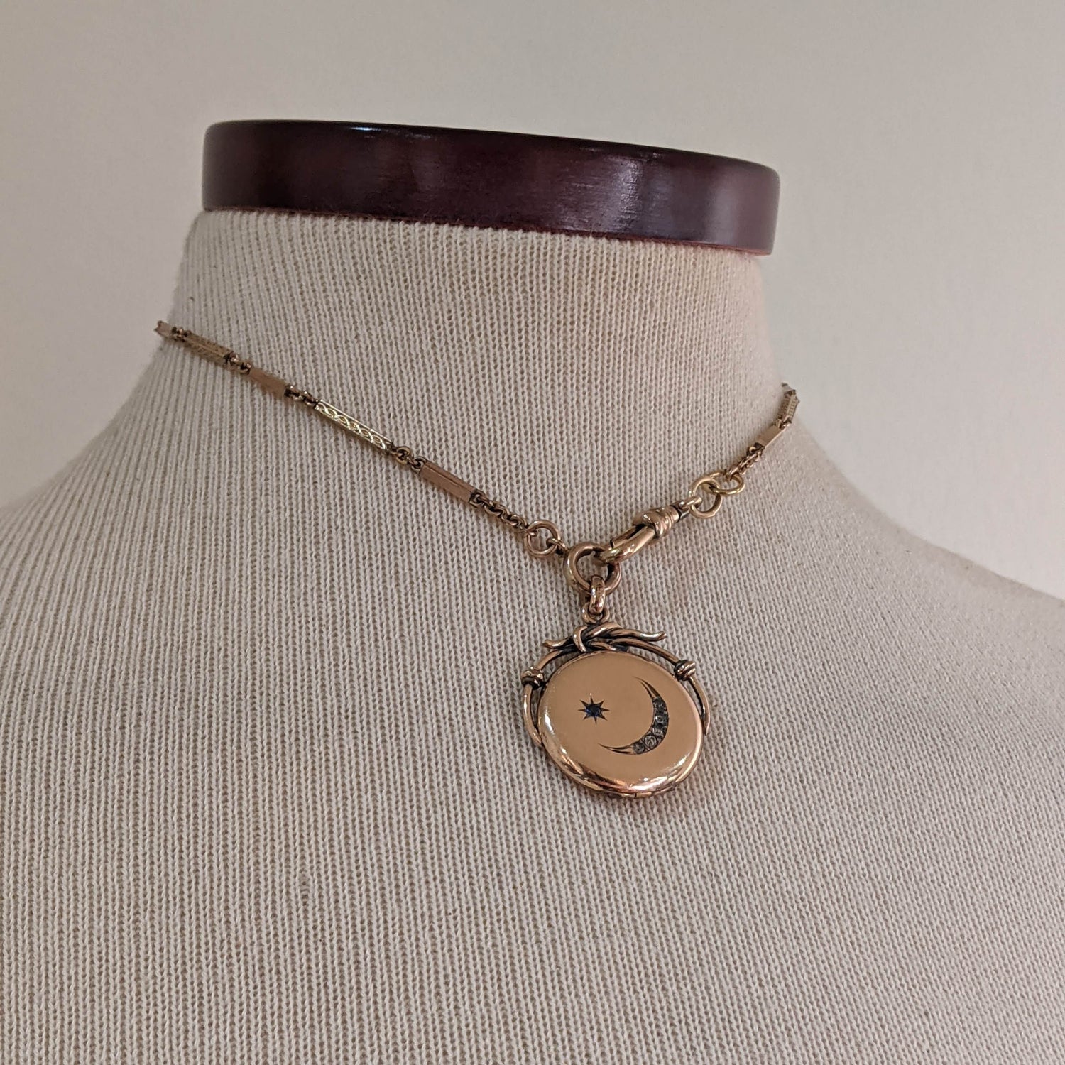 c. 1900s-1910s 14k Gold Over Silver Locket