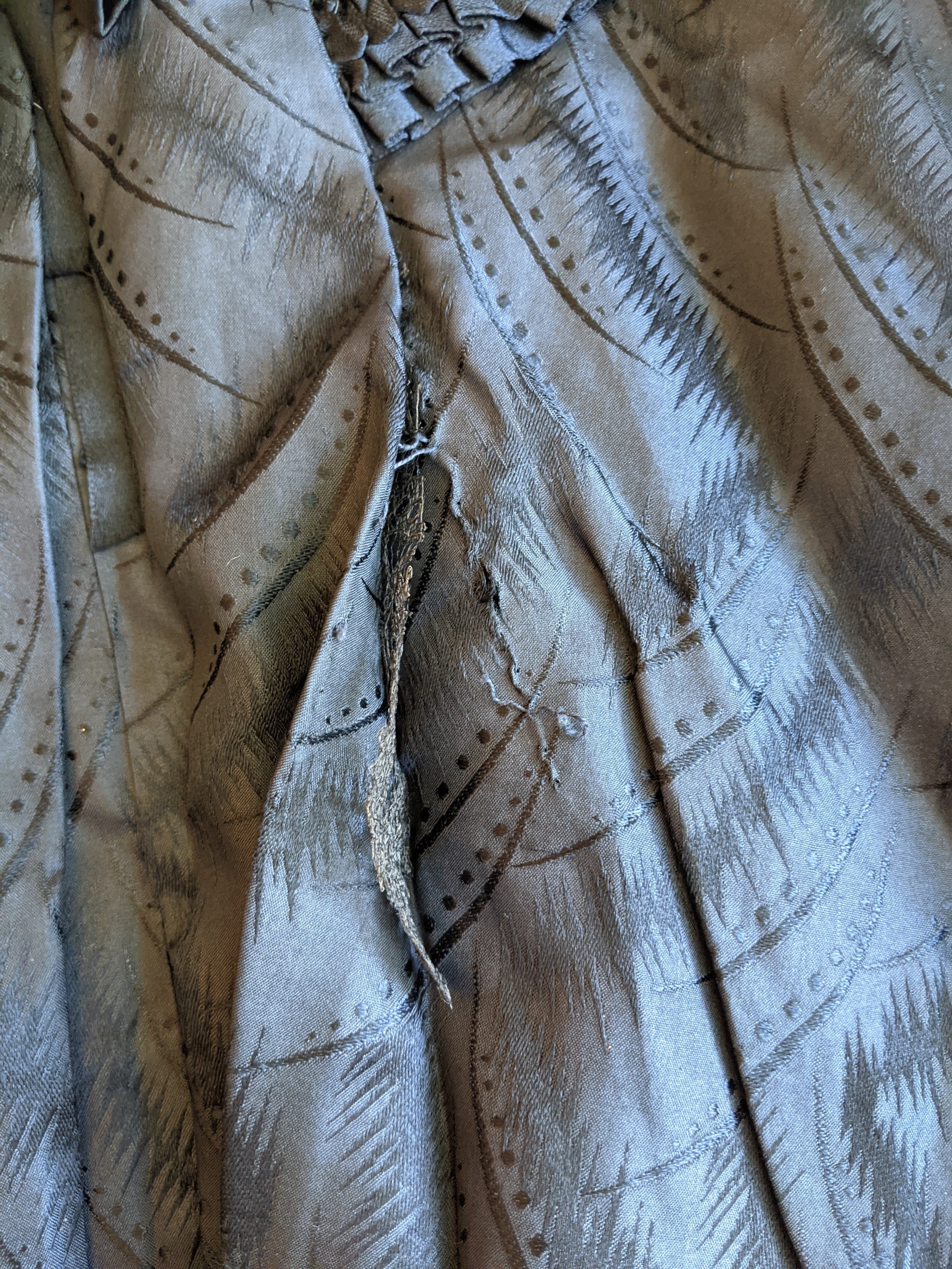 c. 1890s Silk Capelet