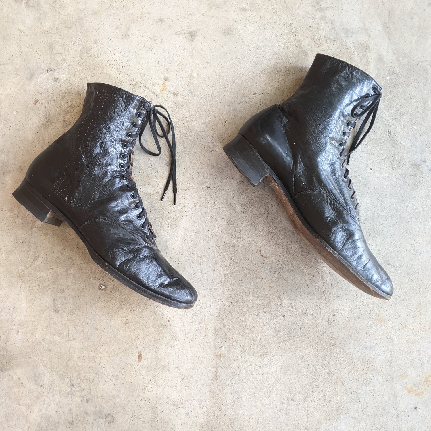 c. 1930s Boots | Approx Sz 8.5-9