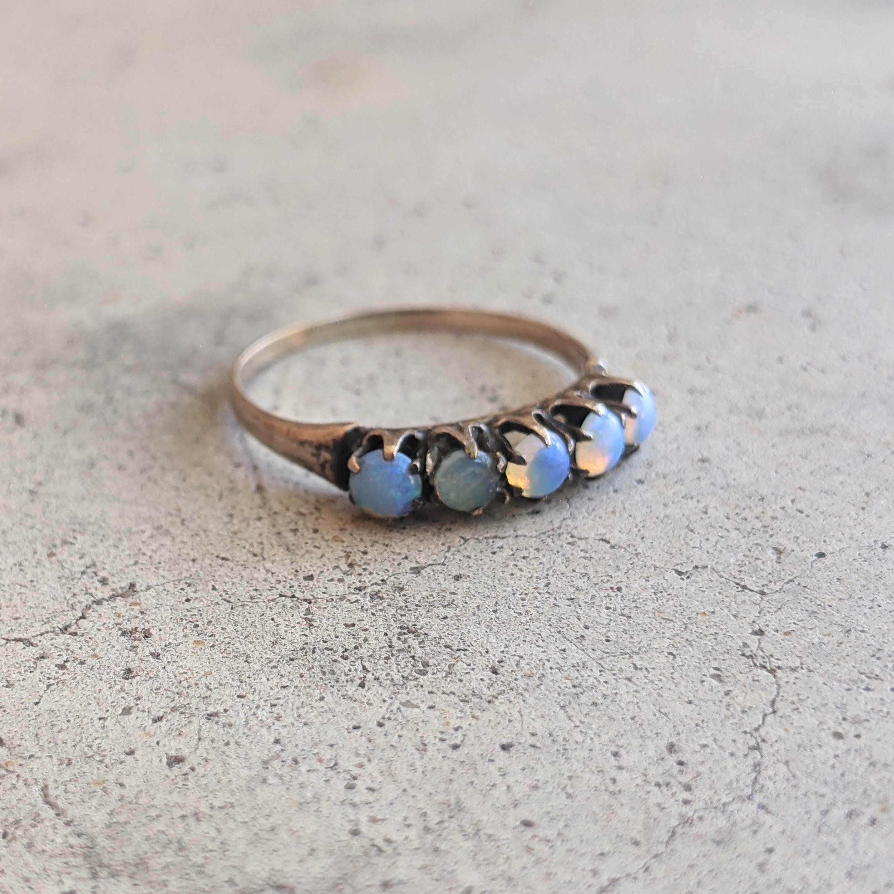 Late 19th-Early 20th c. 10k Opal Ring