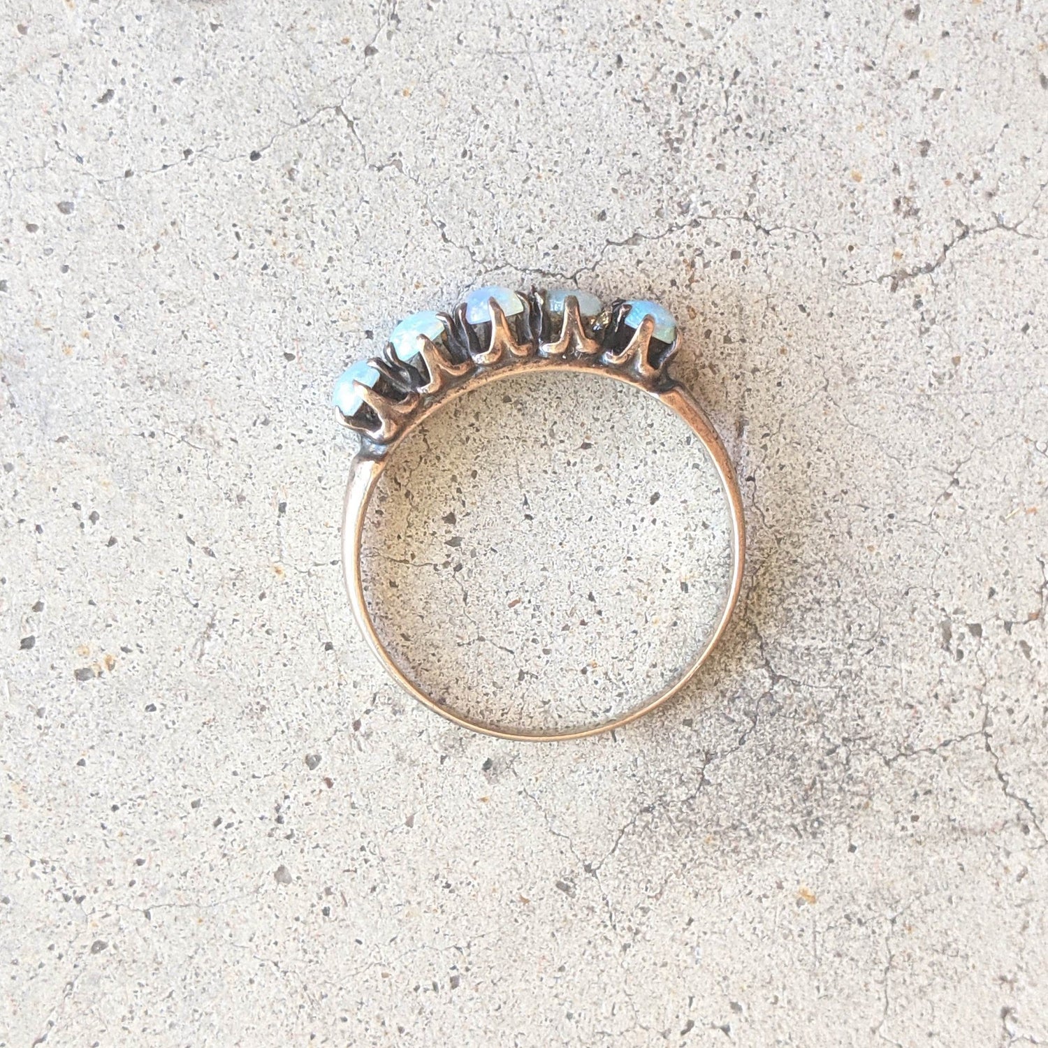 Late 19th-Early 20th c. 10k Opal Ring