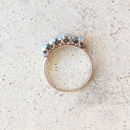 Late 19th-Early 20th c. 10k Opal Ring