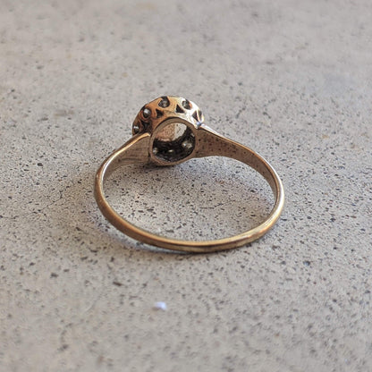 Late 19th-Early 20th c. Opal Diamond Ring