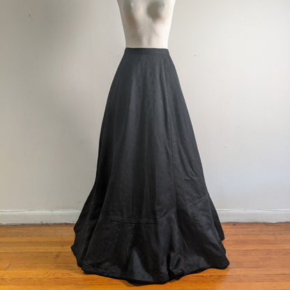 c. 1900s Black Skirt