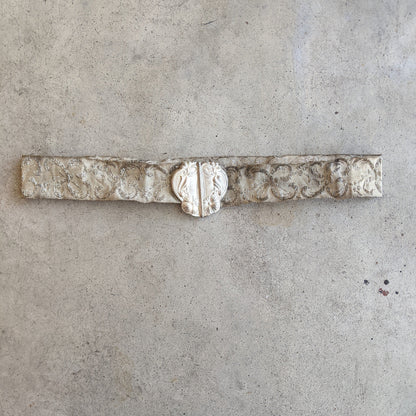 c. 1910s Silver Lamé Belt
