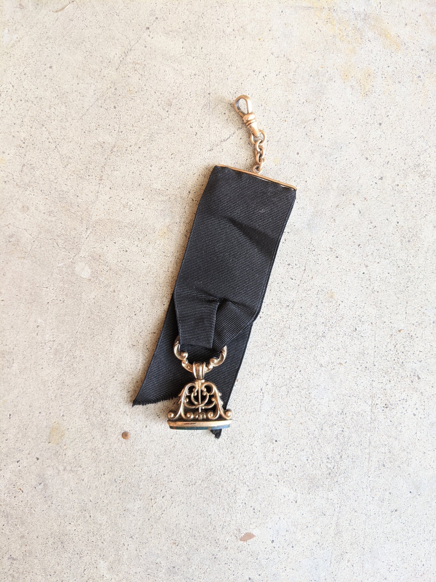 1890s-1900s Bloodstone Watch Fob