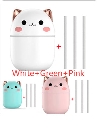 Cute Cat Ultra-Silent USB Air Humidifier