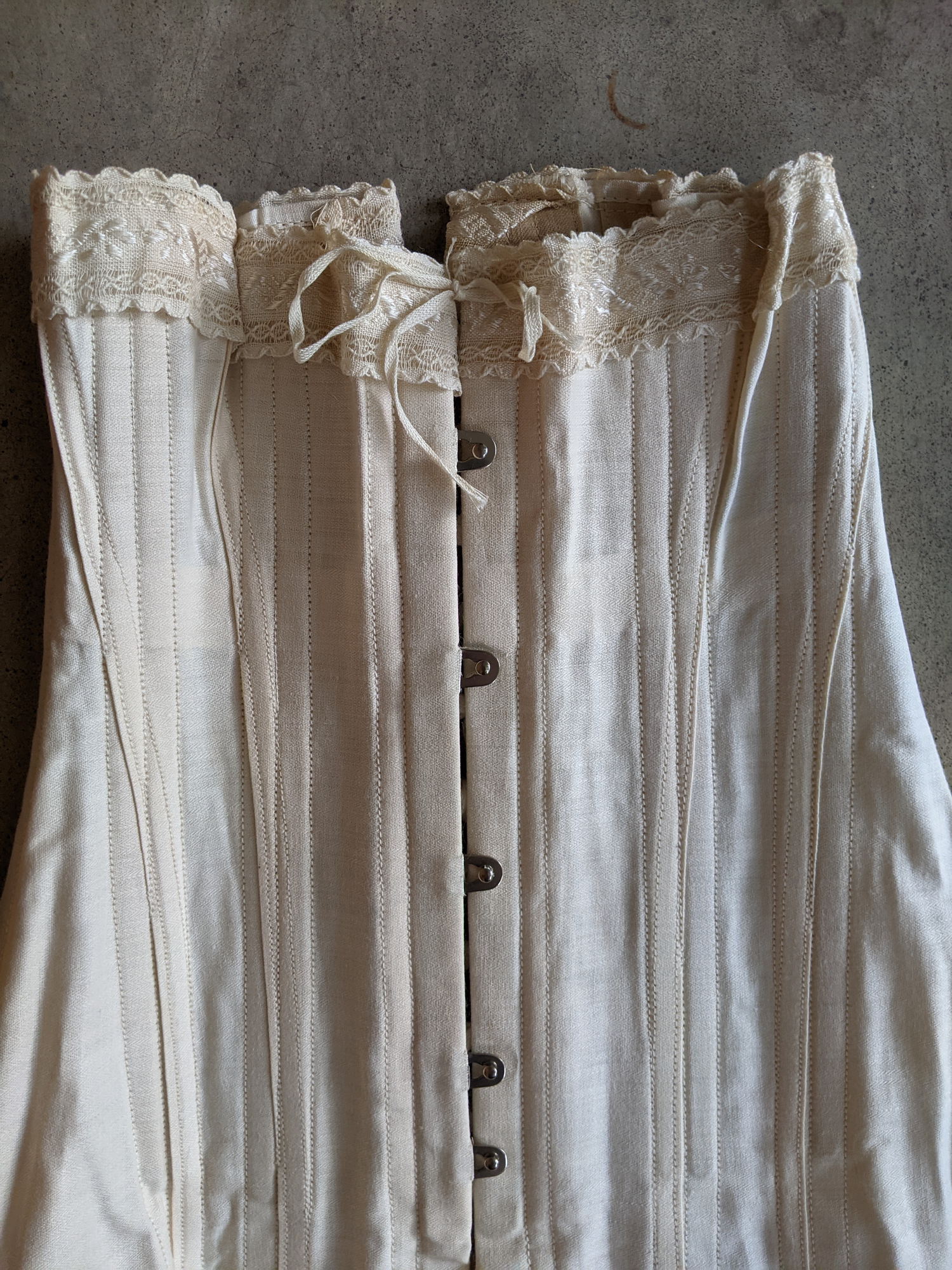 1910s Deadstock Corset - 19" - 