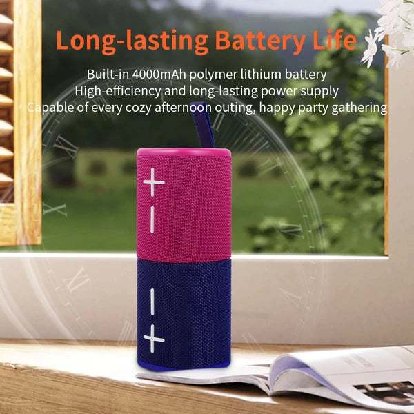 Cyboris S18 2 In 1 Magnetic Split Bluetooth Speaker, Color Blocking Waterproof Dual Splittable Portable Wireless Speaker 20W Loud Stereo Sound, Bluetooth V5.3, 24H Playtime, True Wireless Stereo - Gadgets &amp; Gifts
