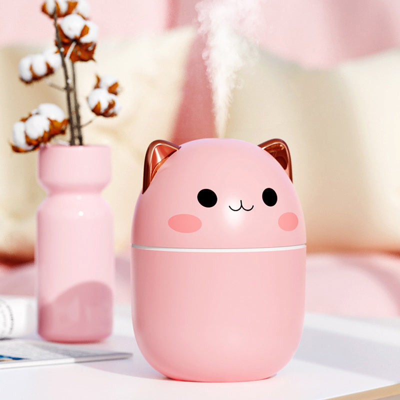 Cute Cat Ultra-Silent USB Air Humidifier