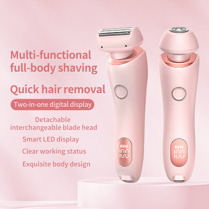 2 In 1 Hair Removal Epilator Trimmer