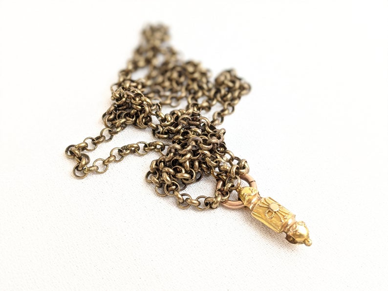 Victorian Etruscan Revival Belcher Chain
