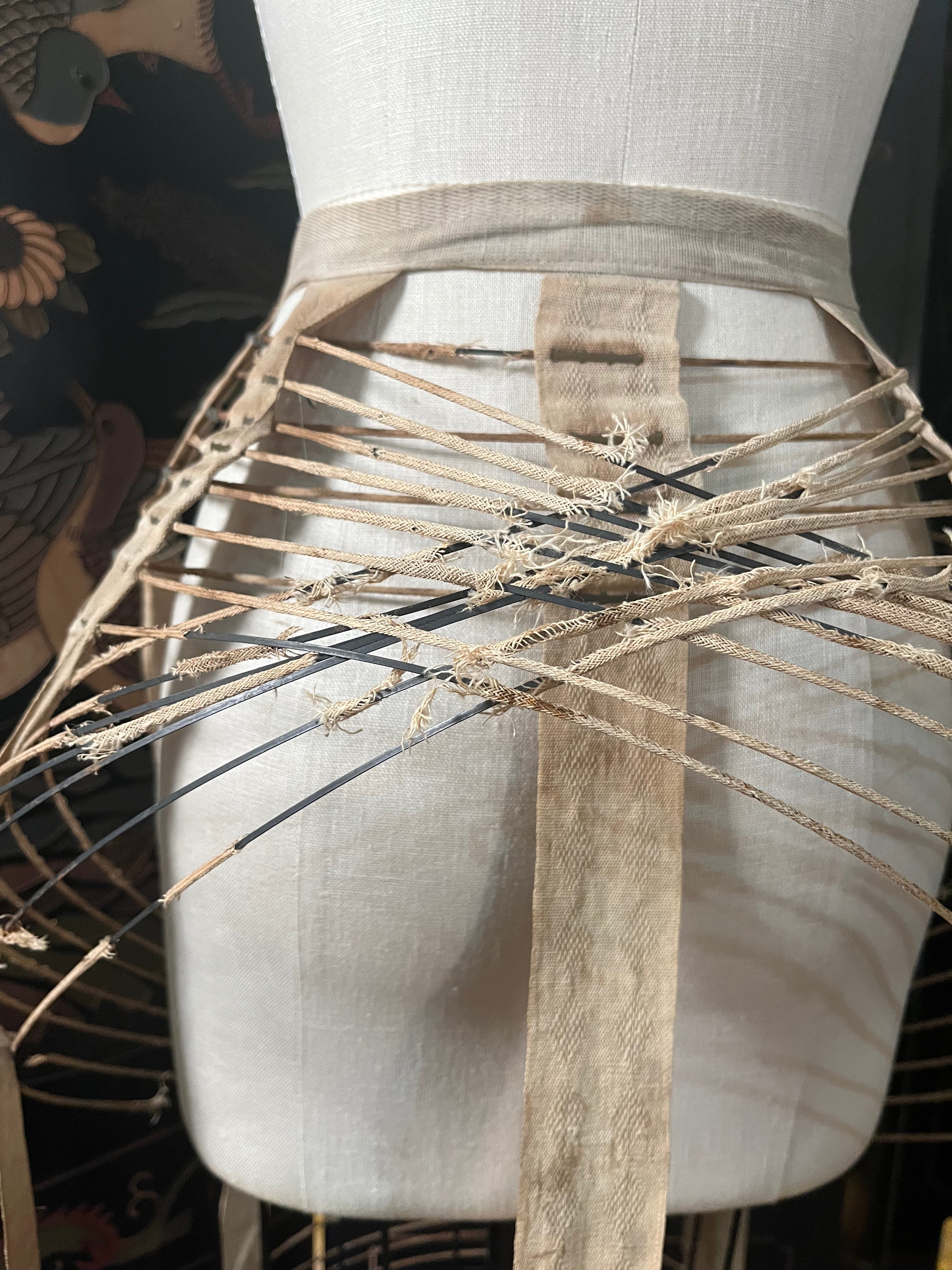 RESERVED | c. 1880s Bustle Cage