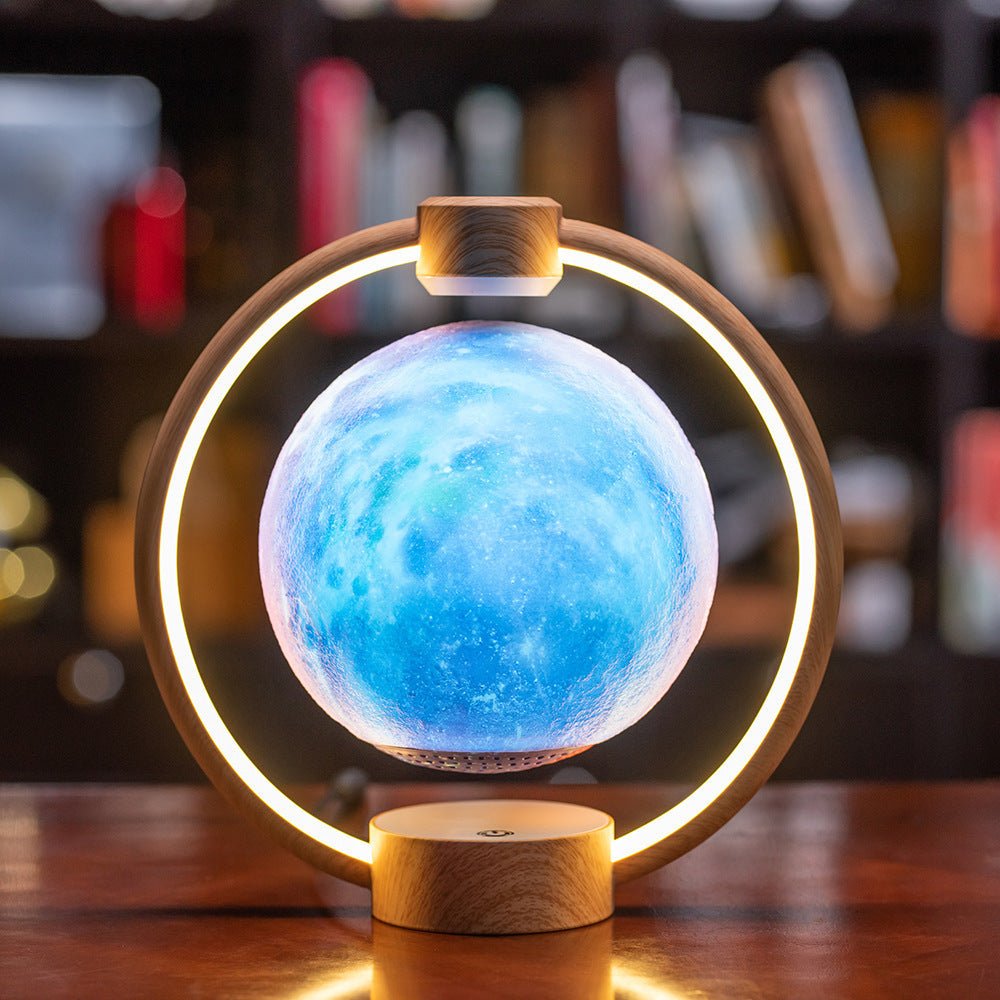 Maglev Moon Light Bluetooth 3D Stereo Diy Colorful Glare - Gadgets &amp; Gifts