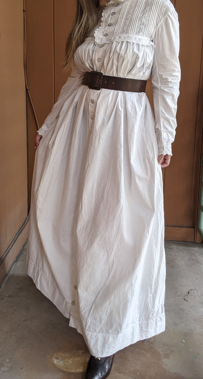 1880s Cotton Night Dress