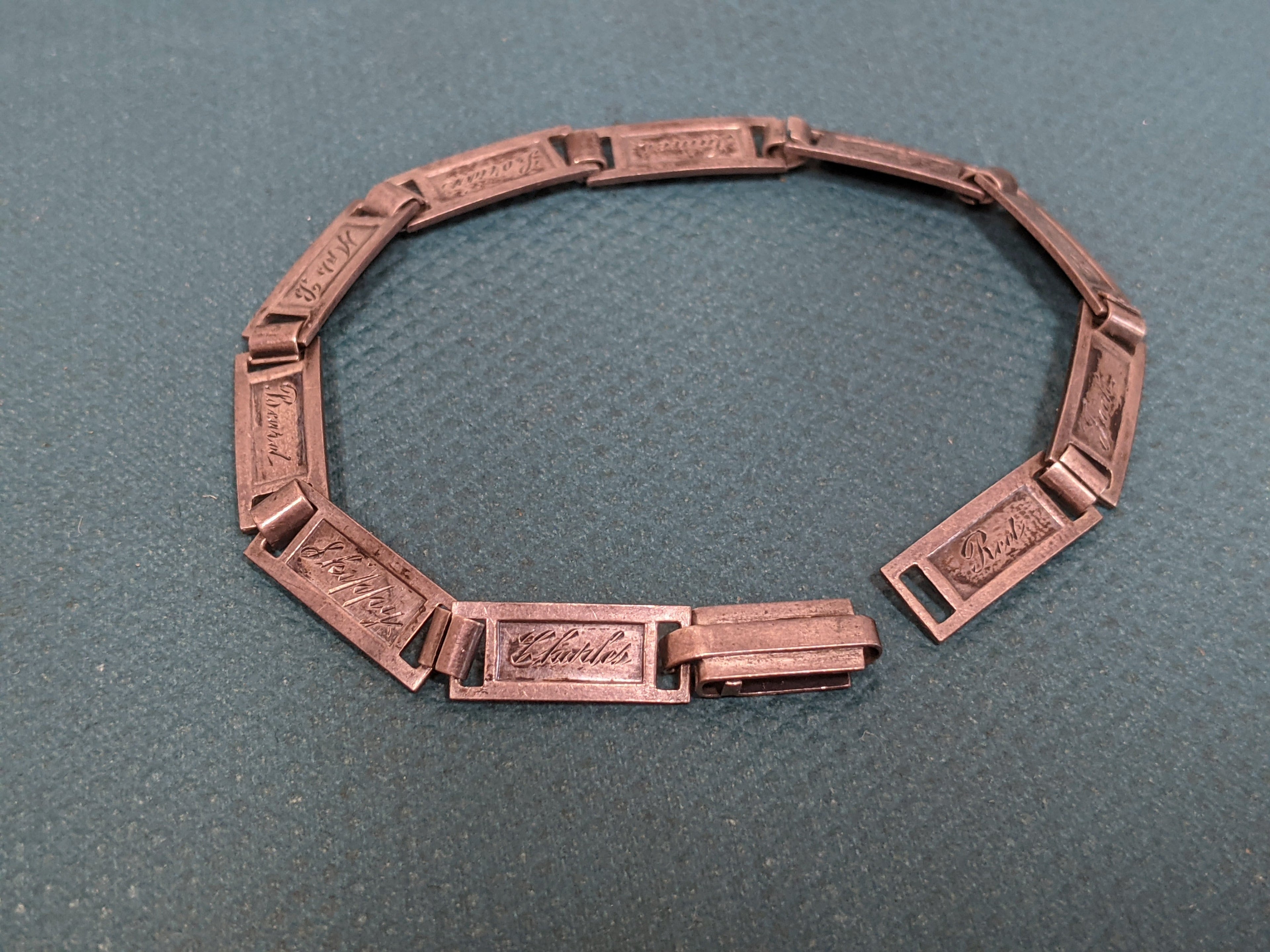 RESERVED | Silver Bob O Link Friendship Bracelet