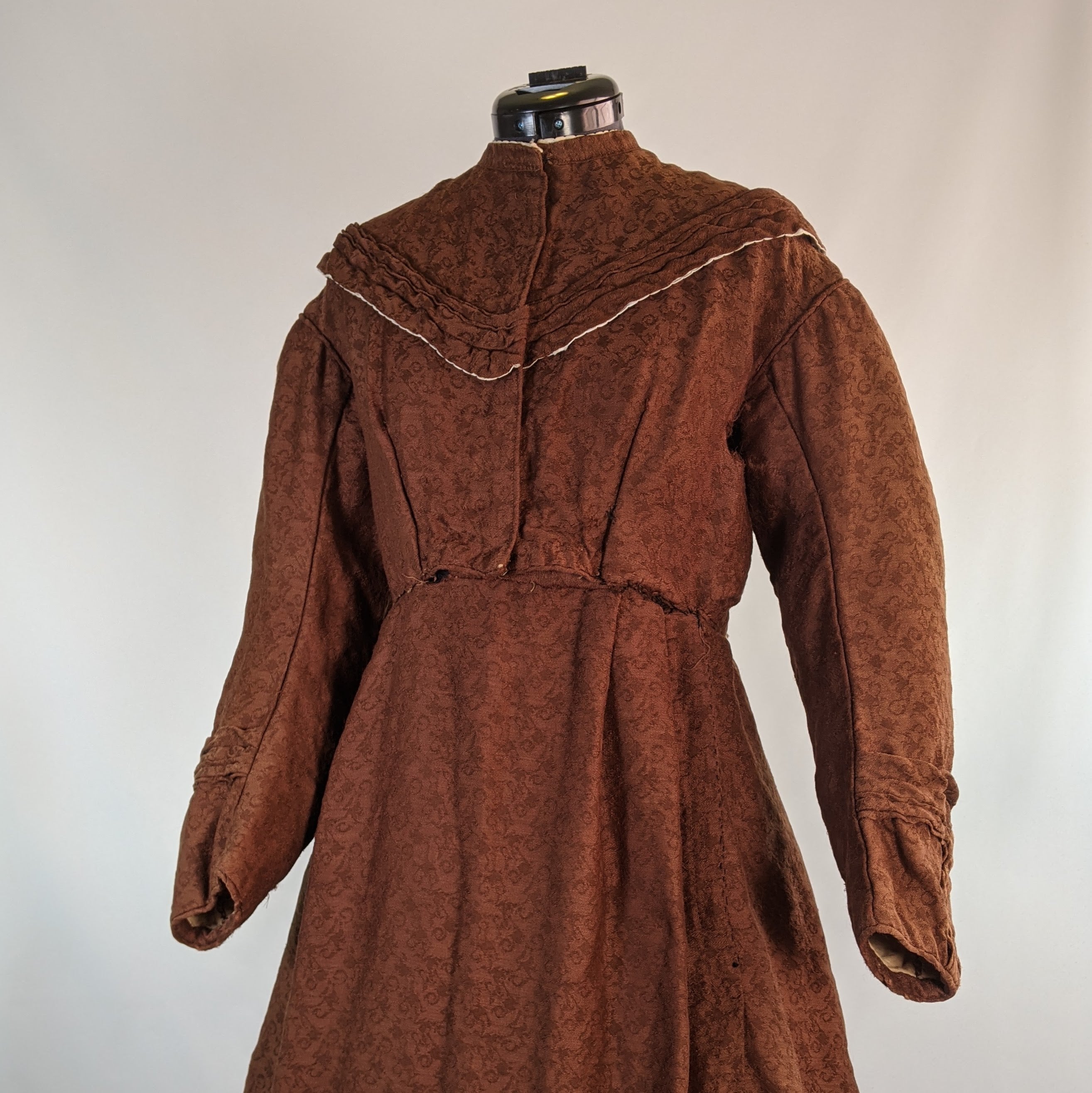 1850s-1860s Wool Dress
