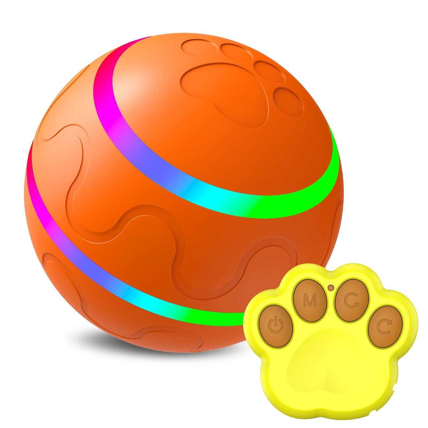 Pet New Cat Wicked Ball Toy Intelligent Ball USB Cat Toys Self Rotating Ball Automatic Rotation Ball - Gadgets &amp; Gifts