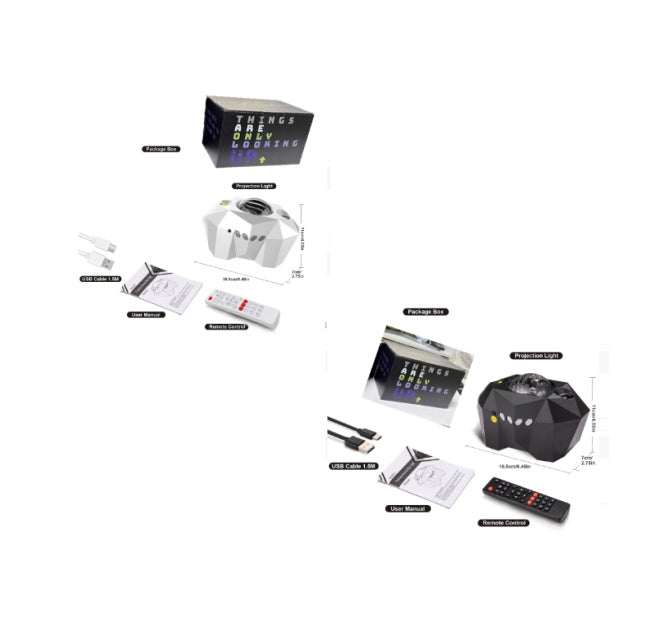 Usb Water Pattern Bluetooth Music Ocean Star Projector Lamp - Gadgets &amp; Gifts