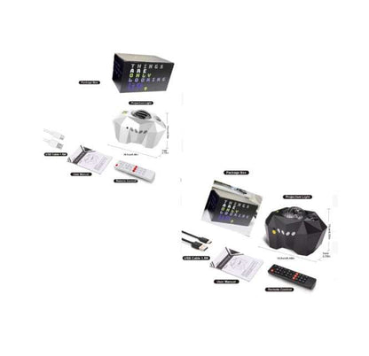 Usb Water Pattern Bluetooth Music Ocean Star Projector Lamp - Gadgets &amp; Gifts