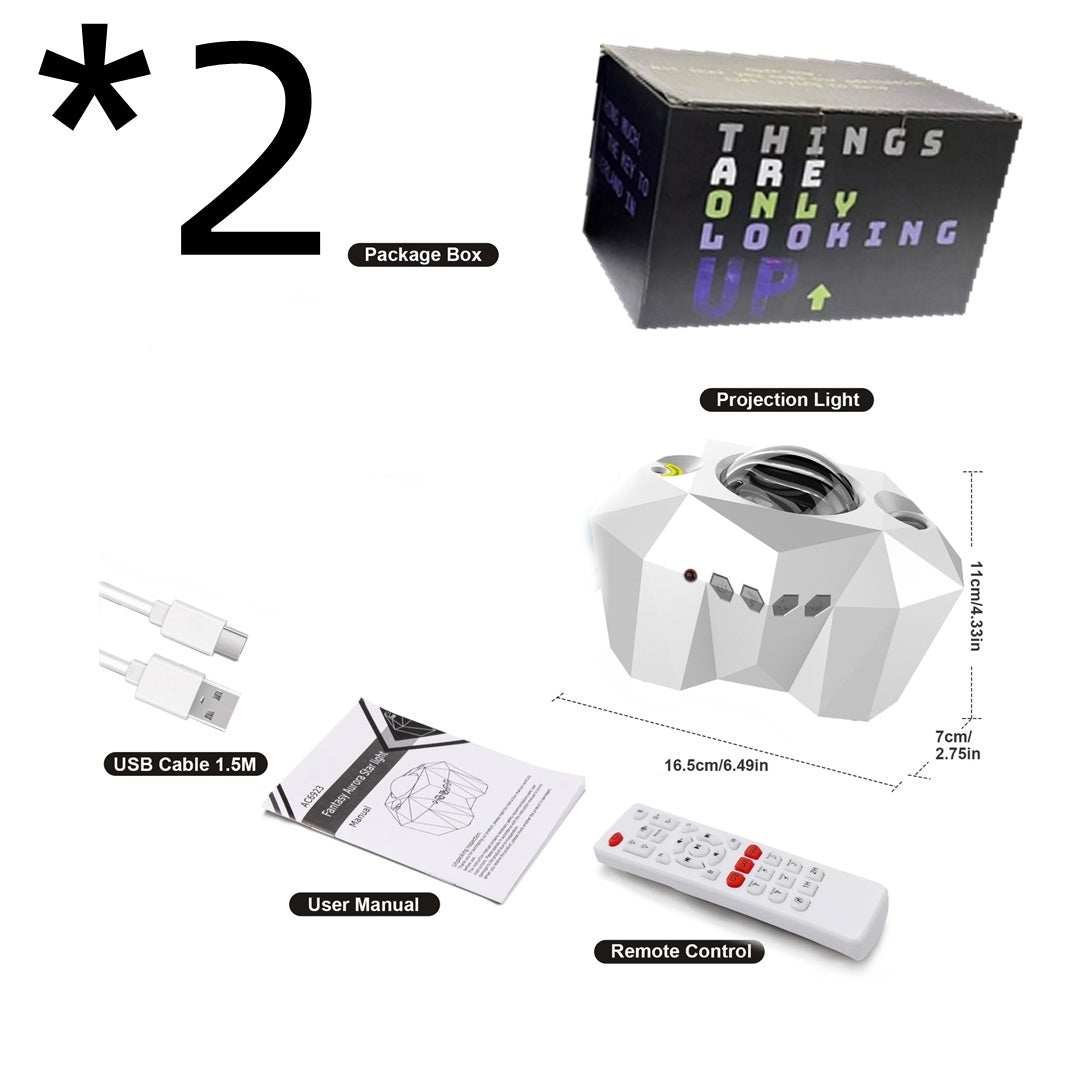 Usb Water Pattern Bluetooth Music Ocean Star Projector Lamp - Gadgets &amp; Gifts